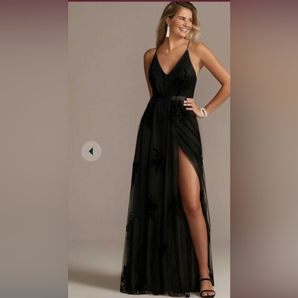 David’s bridal bridesmaid dress